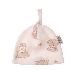 Czapka dla wcześniaka - obwód głowy 30 cm