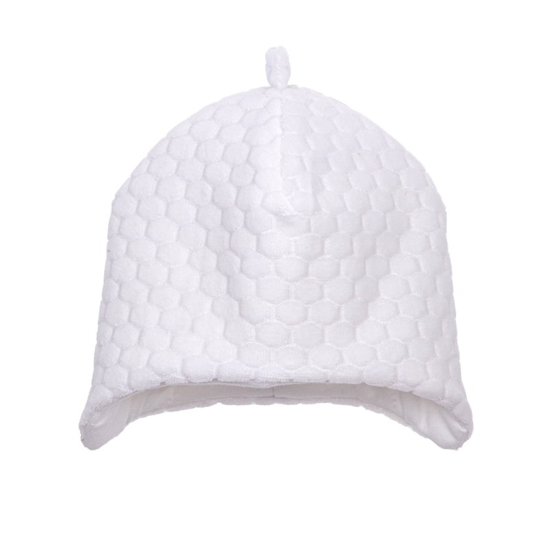 Ocieplana czapka dla wcześniaka - obwód głowy 34 cm