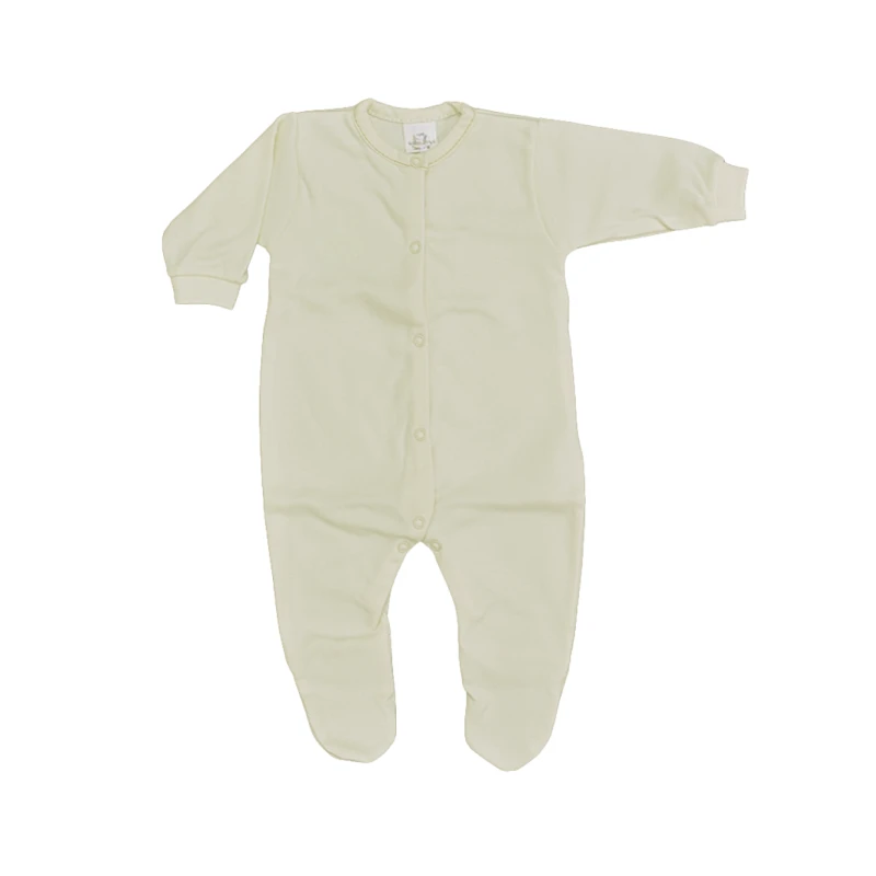 Pajacyk dla wcześniaka - rozmiar 50 - kremowy