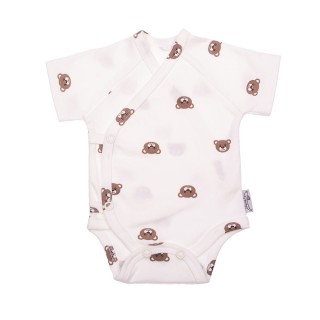 Body dla wcześniaka z krótkim rękawem - rozmiar 46/48 