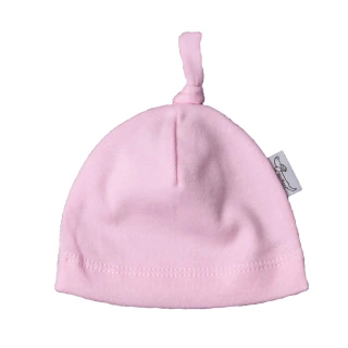 Czapka dla wcześniaka - obwód głowy 32 cm - różowa