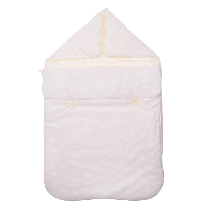 Śpiworek do fotelika nosidełka lub wózka - kremowy