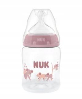 NUK - Butelka First Choice+ 150 ml - różowa koala