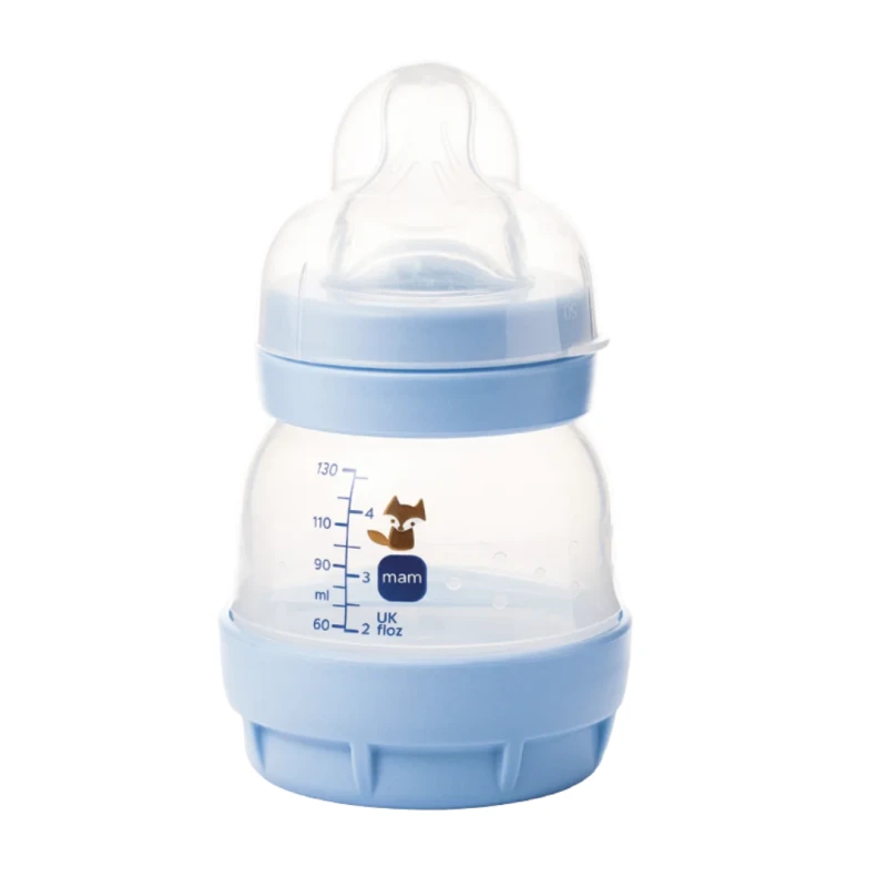 MAM - Butelka antykolkowa Perfect Start Anti-Colic 130 ml  - niebieska