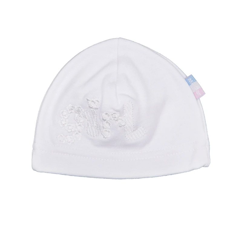 Czapka dla wcześniaka - obwód głowy 36 cm - biała