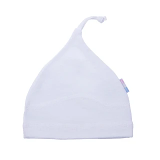 Czapka dla wcześniaka - obwód głowy 32 cm - biała