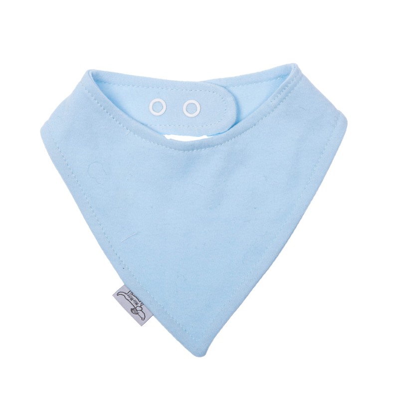 Chustka bawełniana na szyję - niebieska