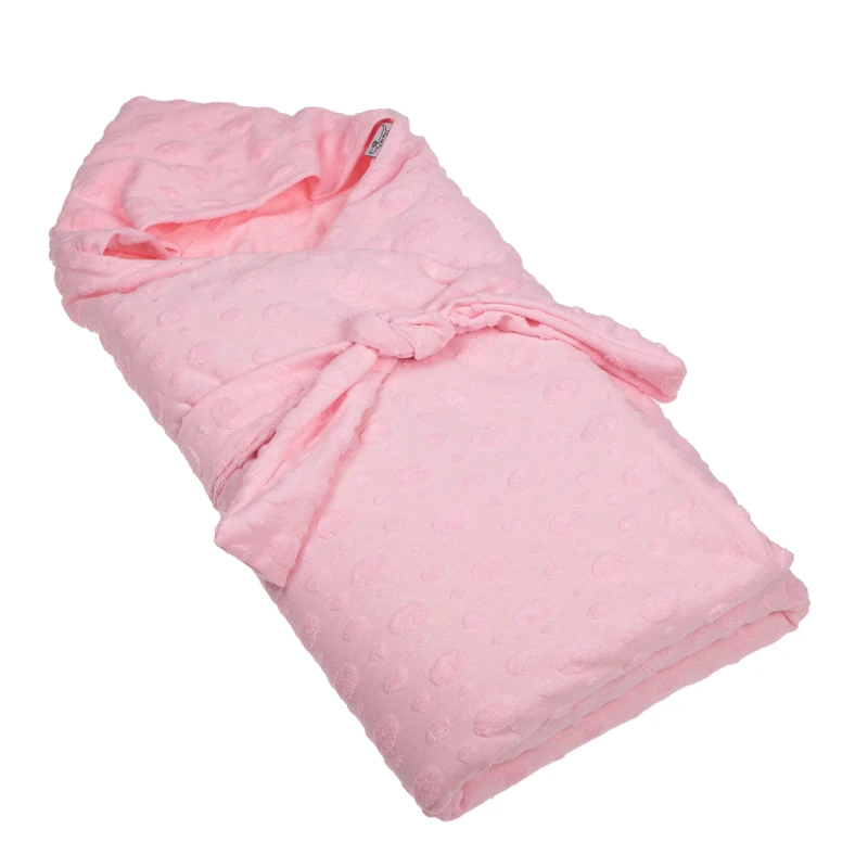 Rożek dla wcześniaka 66x88 cm - różowy