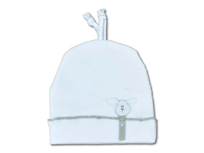 Czapka dla wcześniaka - obwód głowy 30 cm